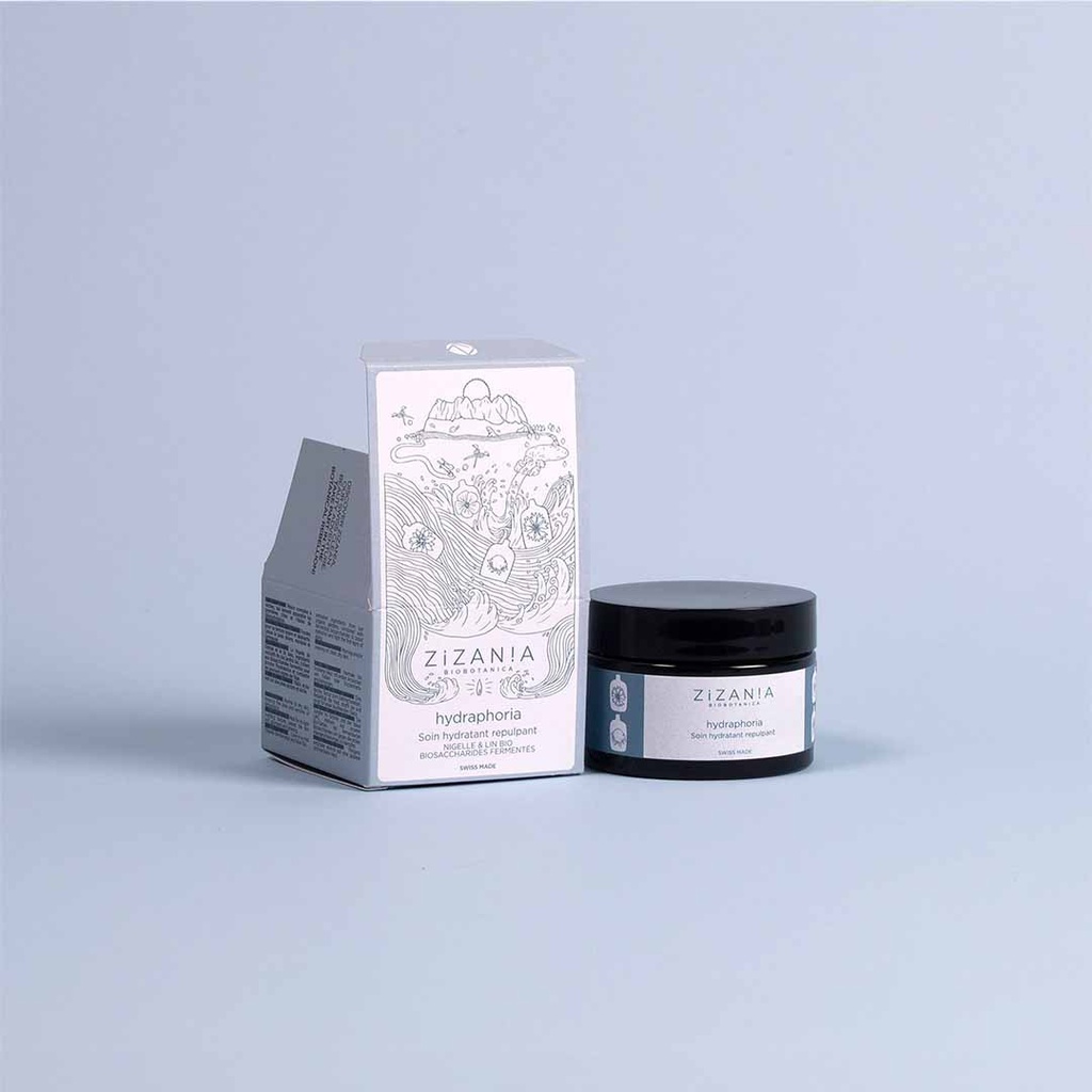 Soin visage Zizania, Hydraphoria - Soin Hydratant Repulpant 50ml