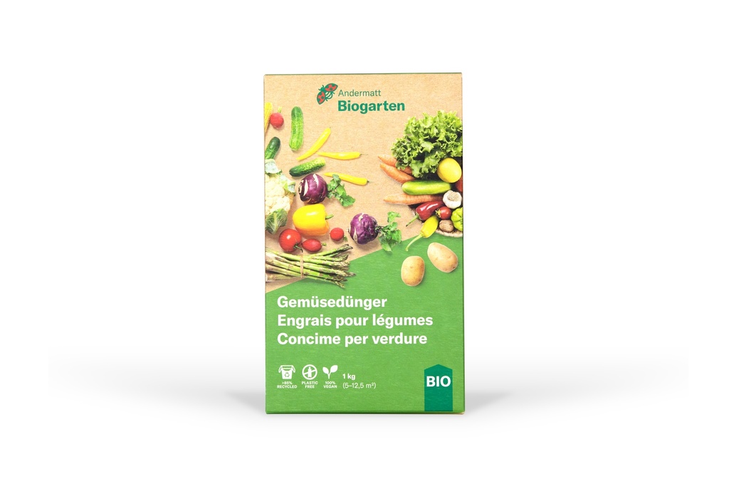 Solid fertilizer for vegetables